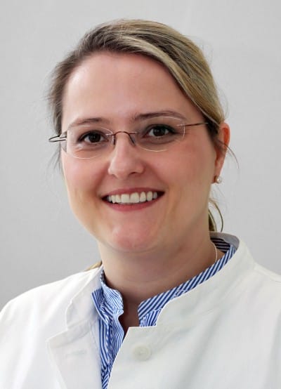 Porträt der Autorin Priv. -Doz. Dr. med. Christina Jacobi, Praxis „Augenärzte am Tibarg“ in Hamburg