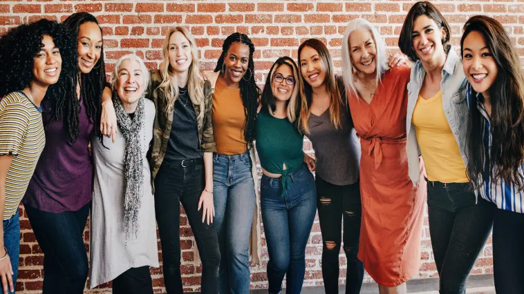 Gruppe von Frauen